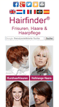 Mobile Screenshot of de.hairfinder.com