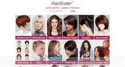 Desktop Screenshot of es.hairfinder.com
