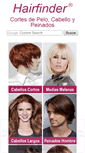 Mobile Screenshot of es.hairfinder.com