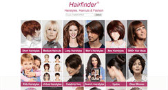 Desktop Screenshot of hairfinder.com