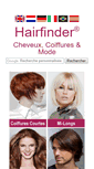 Mobile Screenshot of fr.hairfinder.com